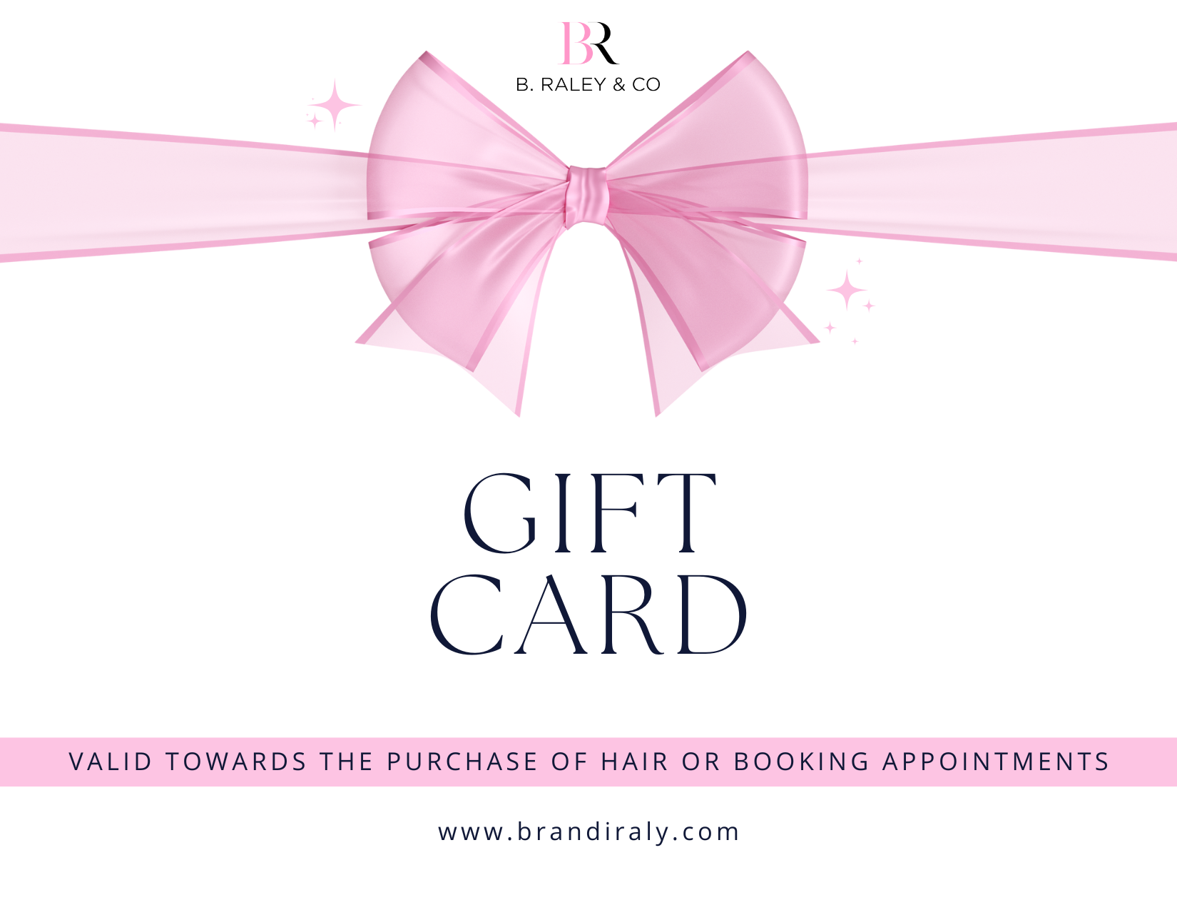 B. Raley and Co Gift Card – Brandiraley